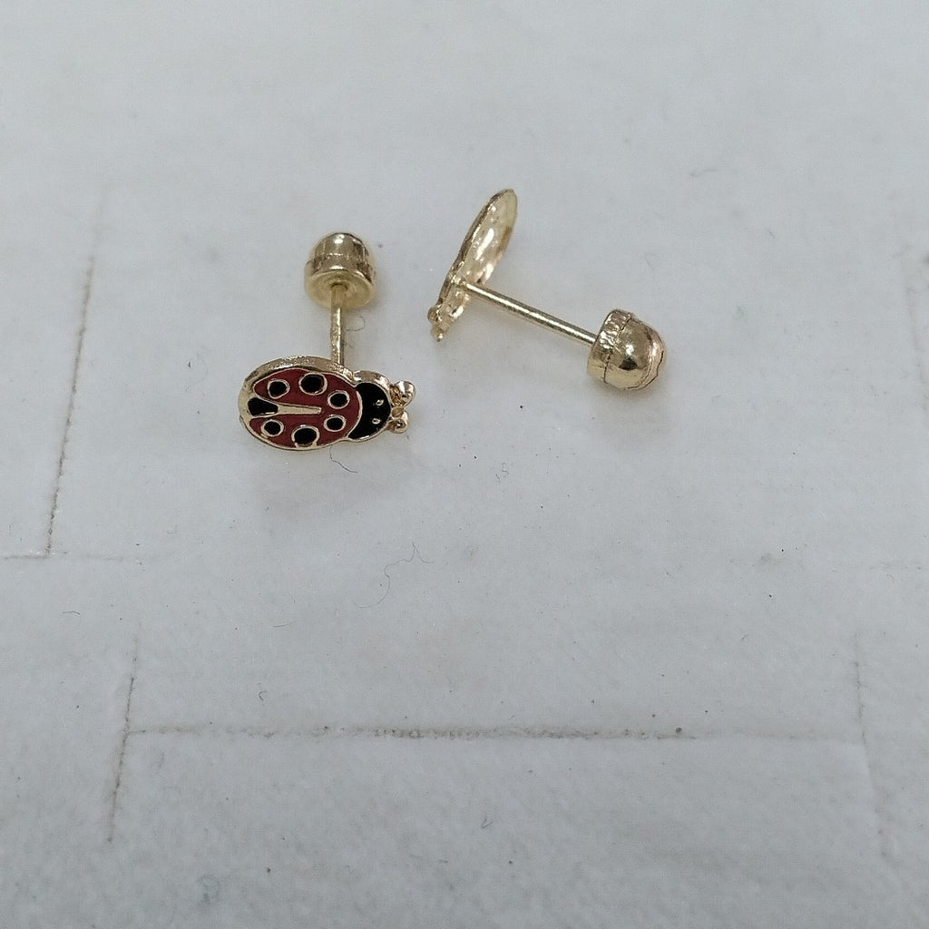 BROQUELES ORO 14K 1 (NUEVO)