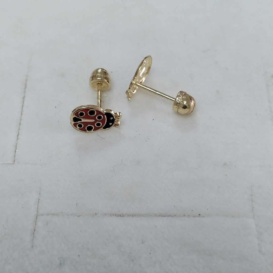 BROQUELES ORO 14K 1 (NUEVO)