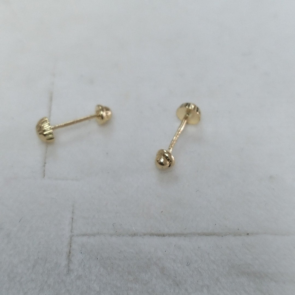BROQUELES ORO 14K 1 (NUEVO)
