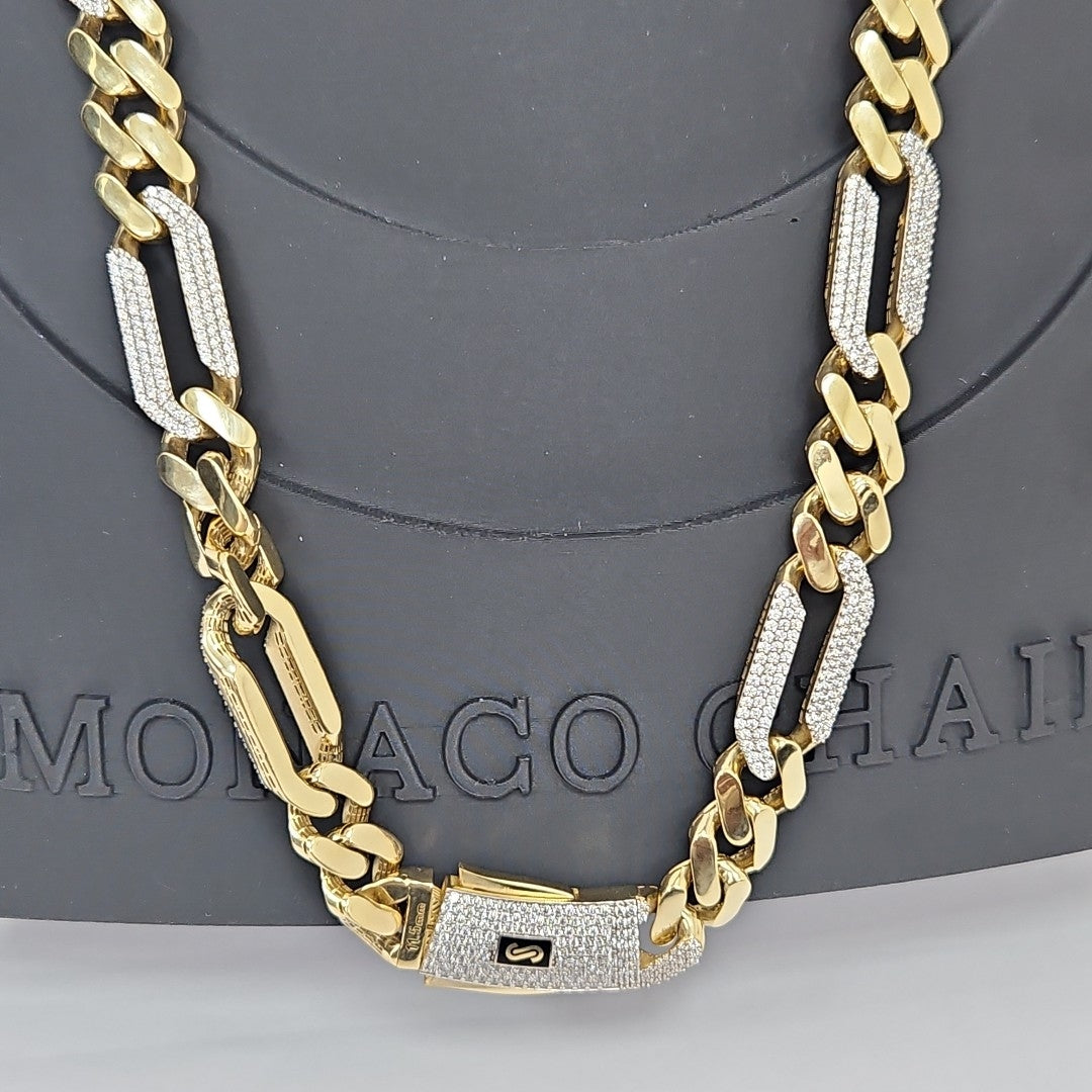 CADENA MONACO ORO 10K 47.6 (NUEVO)