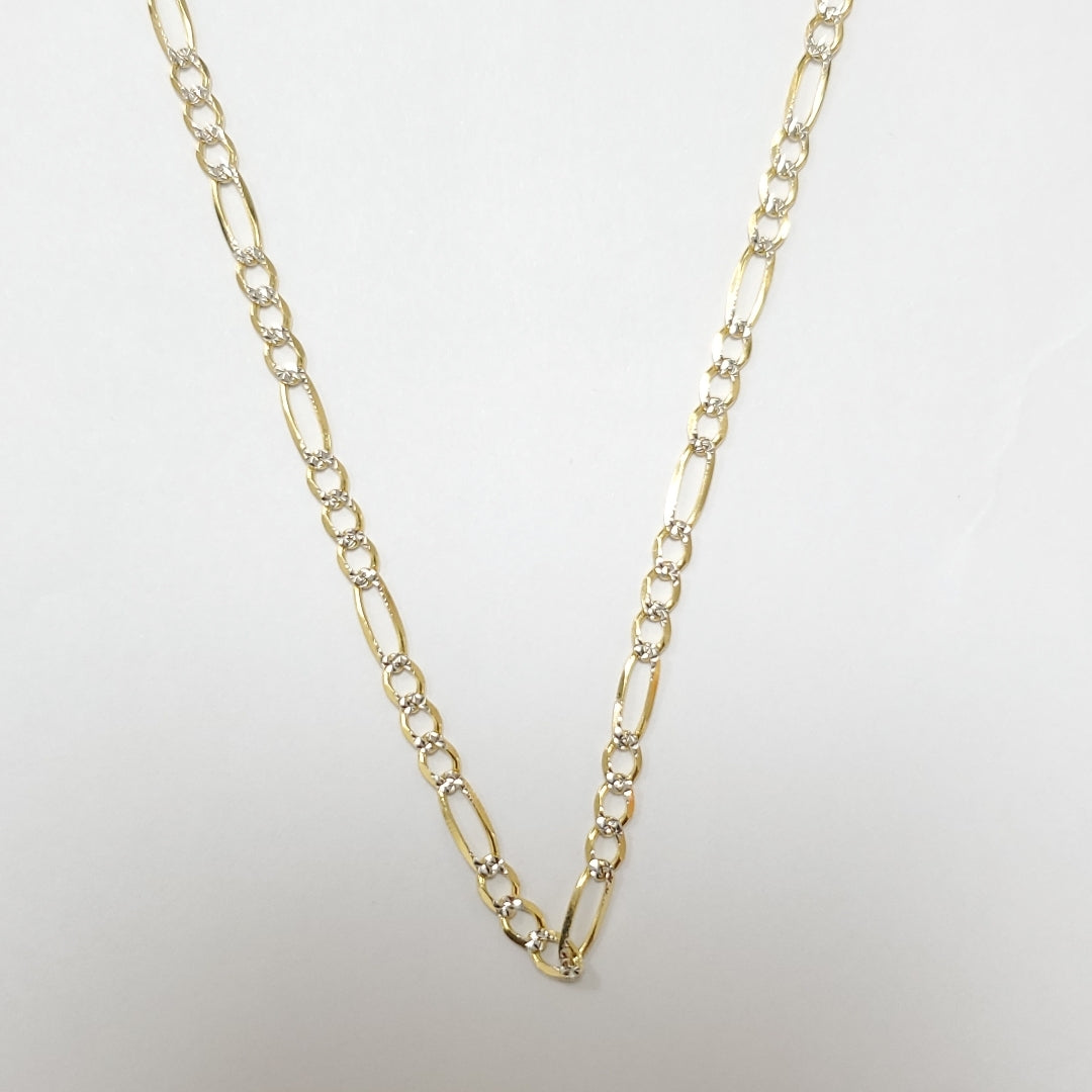 CADENAS CARTIER 3*1 DIAMANTADA ORO 14K 8.2 (NUEVO)