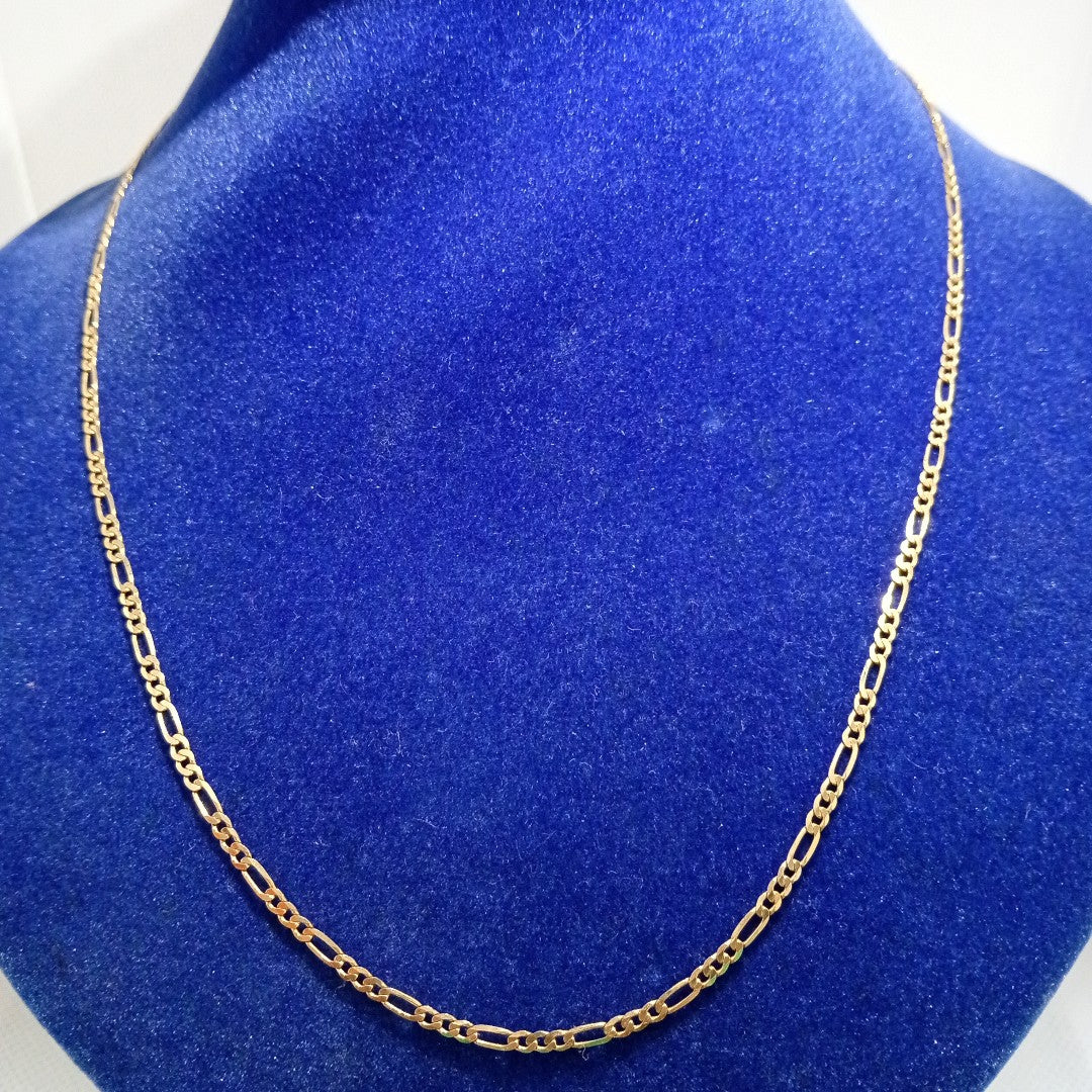 CADENAS CARTIER 3*1 AMARILLA ORO 14K 4.6 (NUEVO)