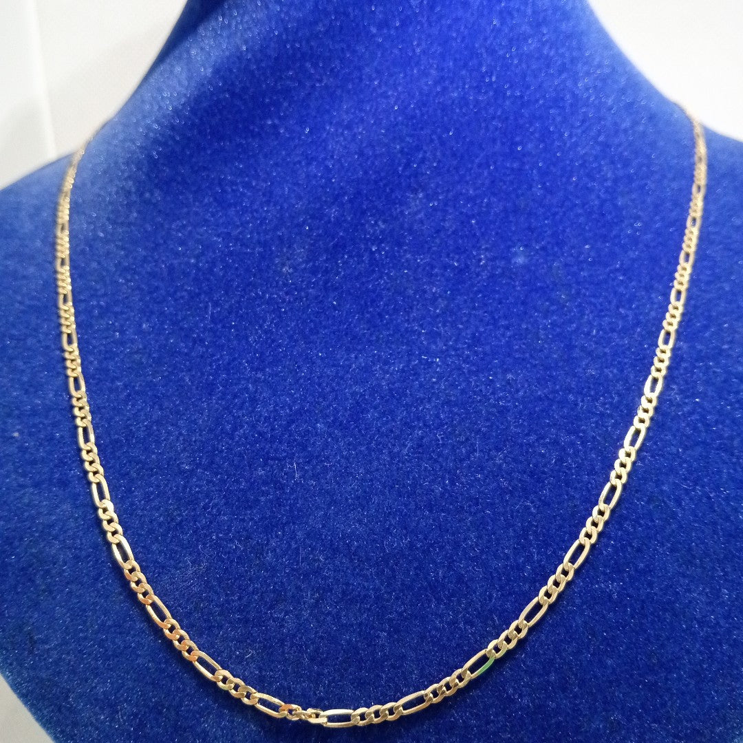 CADENAS CARTIER 3*1 AMARILLA ORO 14K 5.1 (NUEVO)