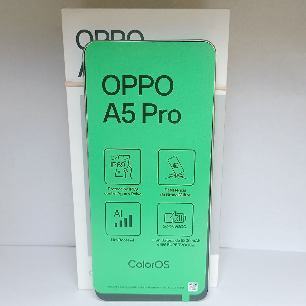 CELULAR OPPO  A5 PRO CPH2711 (2025) 256 GB 8 GB RAM (SEMINUEVO)