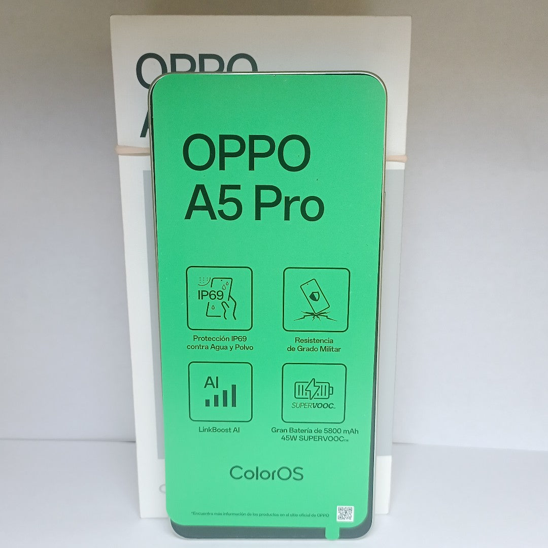 CELULAR OPPO  A5 PRO CPH2711 (2025) 256 GB 8 GB RAM (SEMINUEVO)