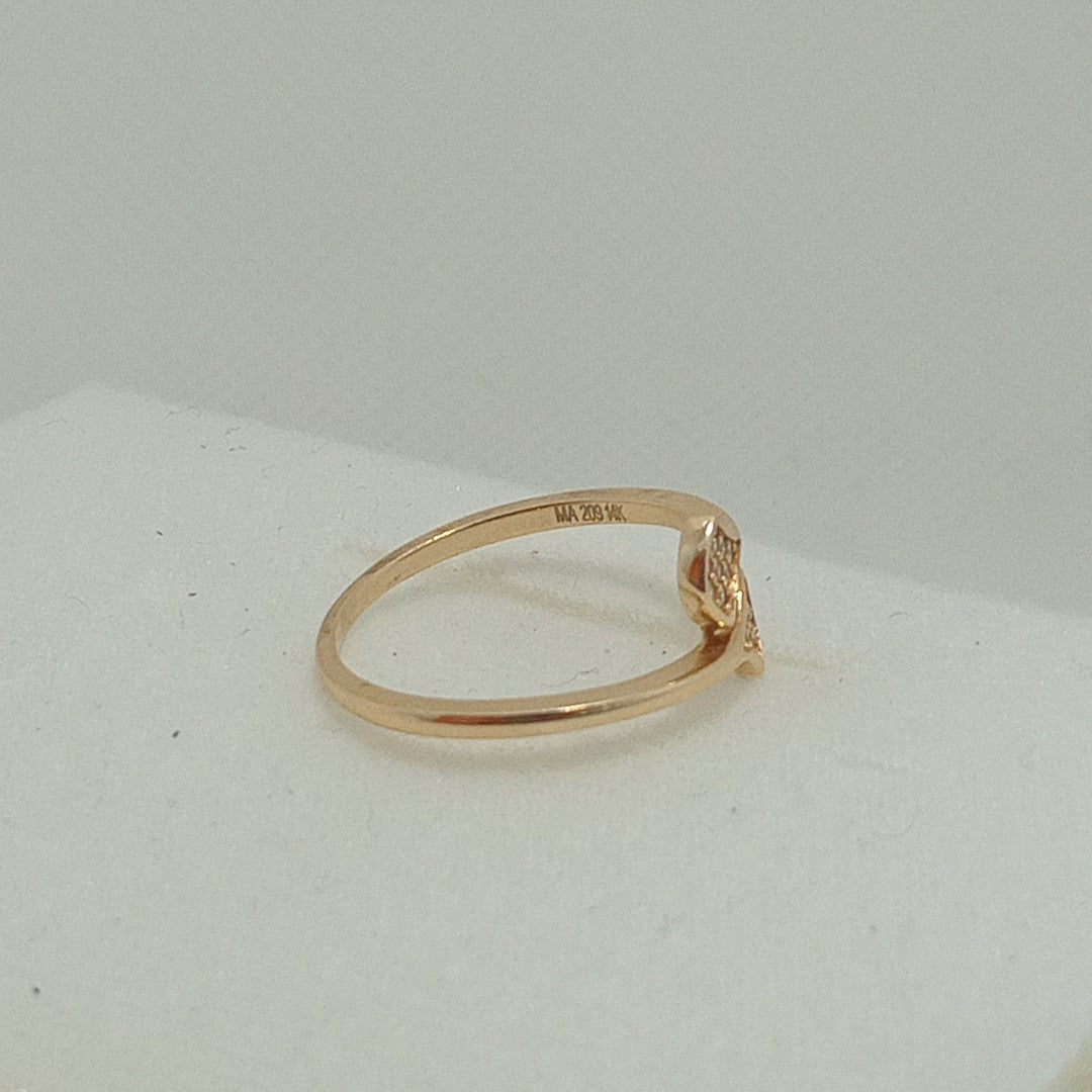 ANILLOS DAMA ORO 14K 2 (NUEVO)