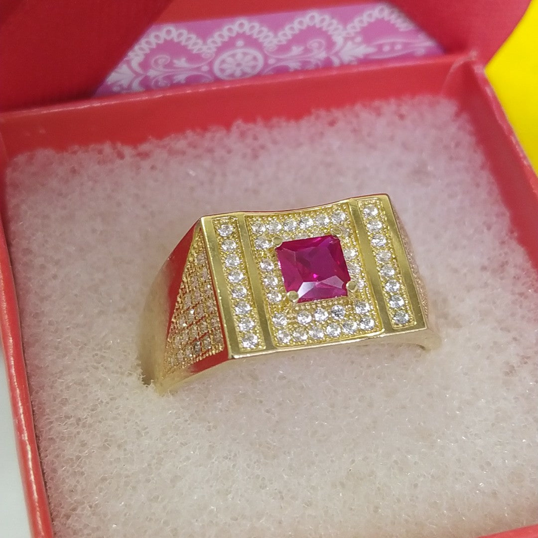 ANILLOS CABALLERO ORO 14K 6.5 (NUEVO)