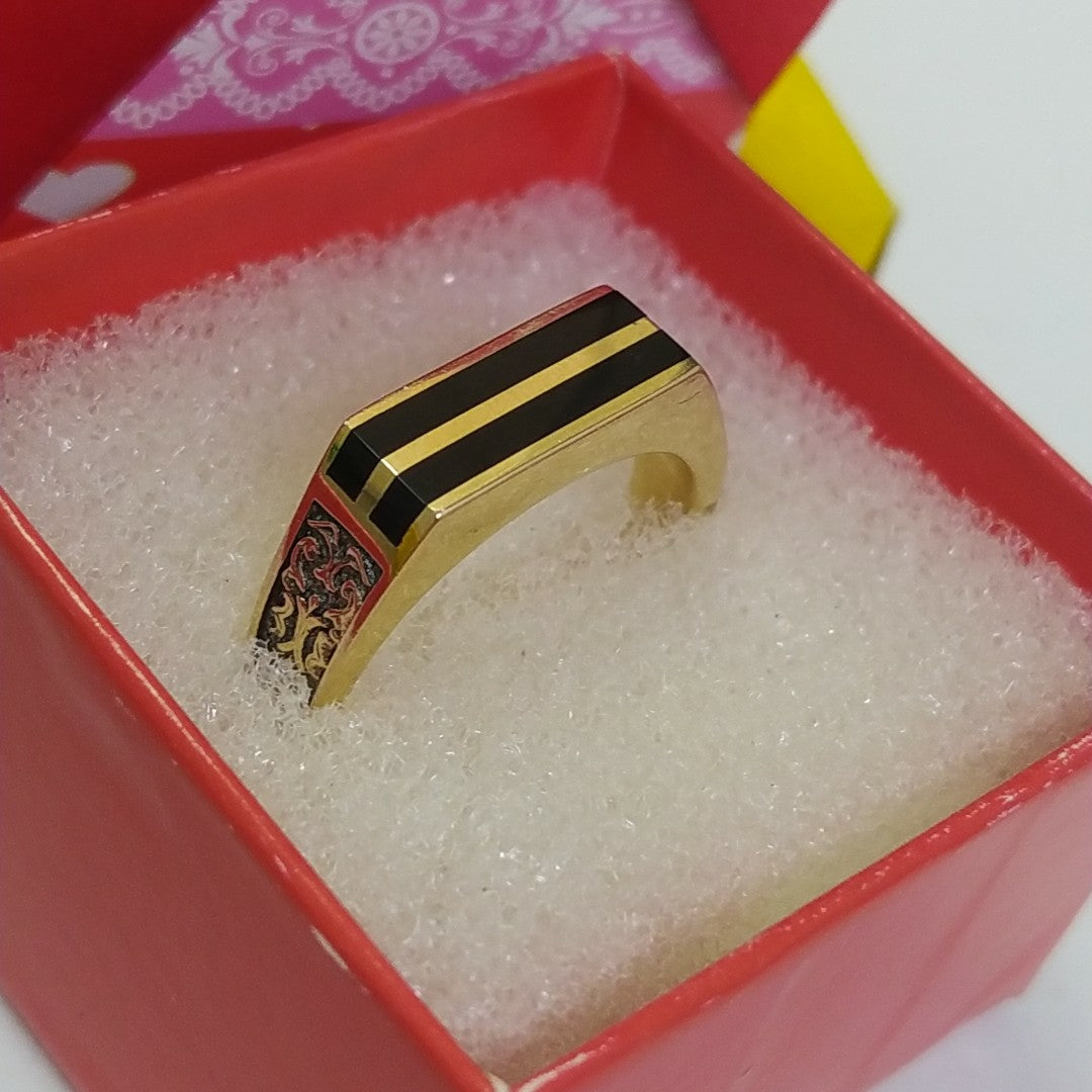 ANILLOS CABALLERO ORO 14K 6.5 (NUEVO)