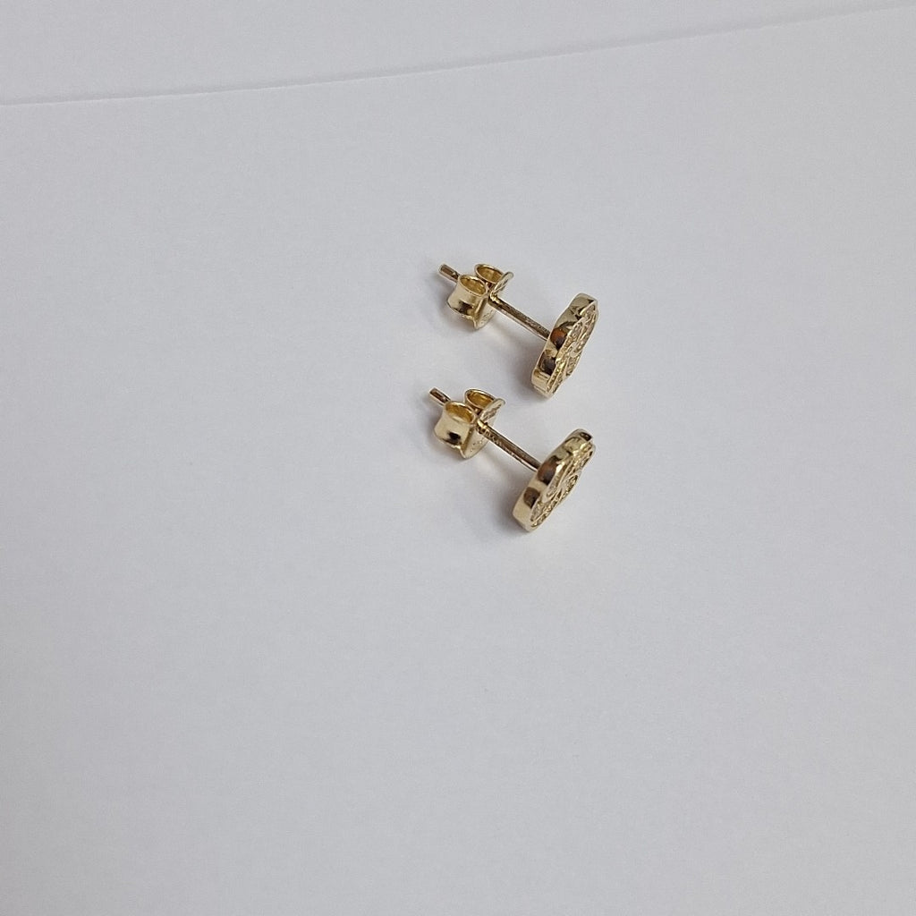 BROQUELES ORO 14K 1.6 (NUEVO)