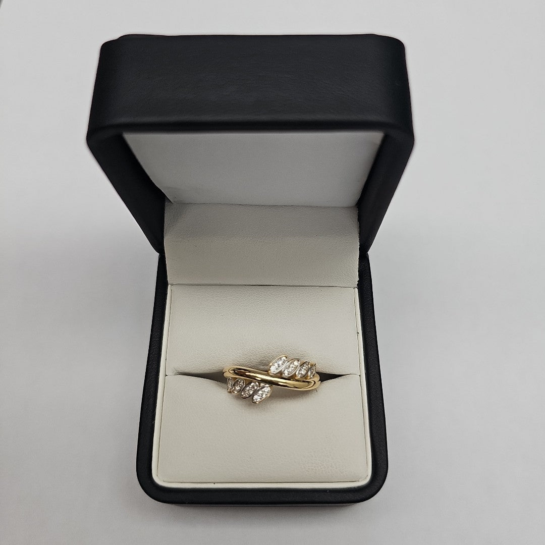 ANILLOS DAMA ORO 14K 2 (NUEVO)
