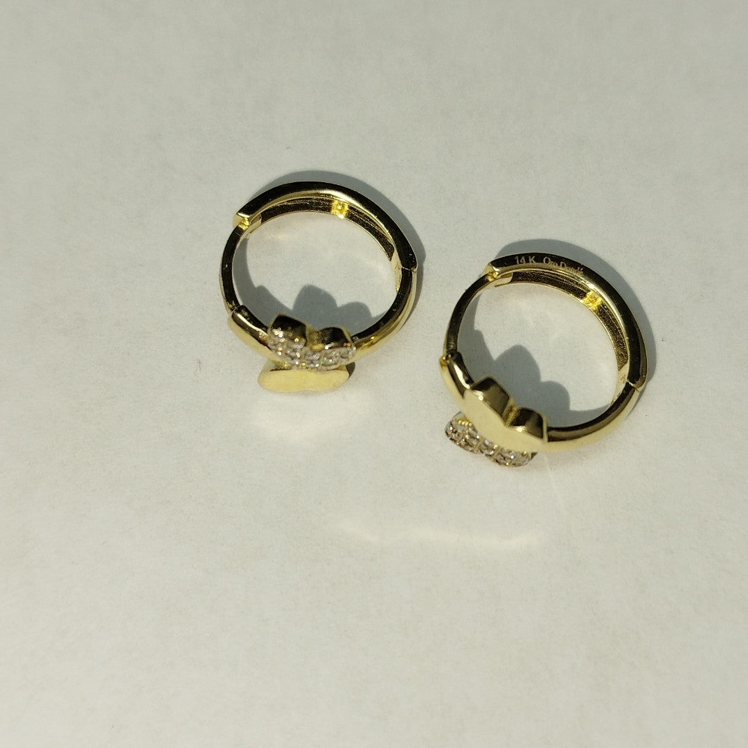 HUGGIES ORO 14K 2.3 (NUEVO)