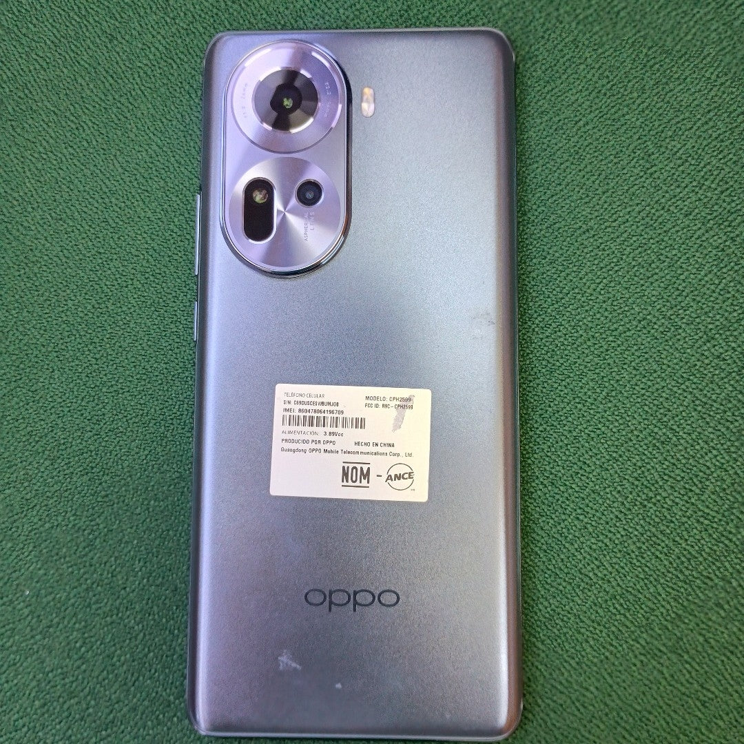 CELULAR OPPO  RENO11 5G CPH2599 (2024) 256 GB 8 GB RAM (SEMINUEVO)