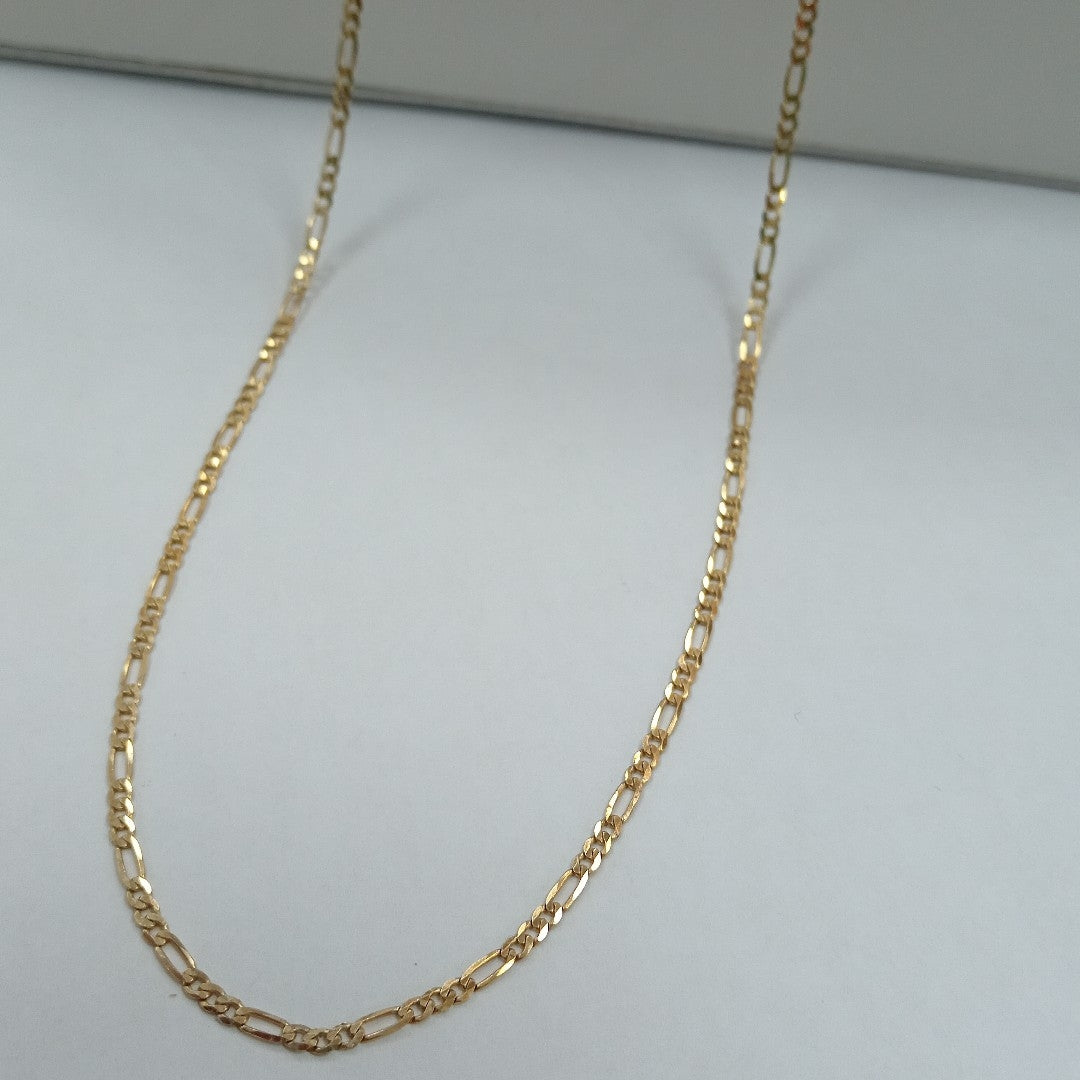CADENAS CARTIER 3*1 AMARILLA ORO 14K 5.4 (NUEVO)
