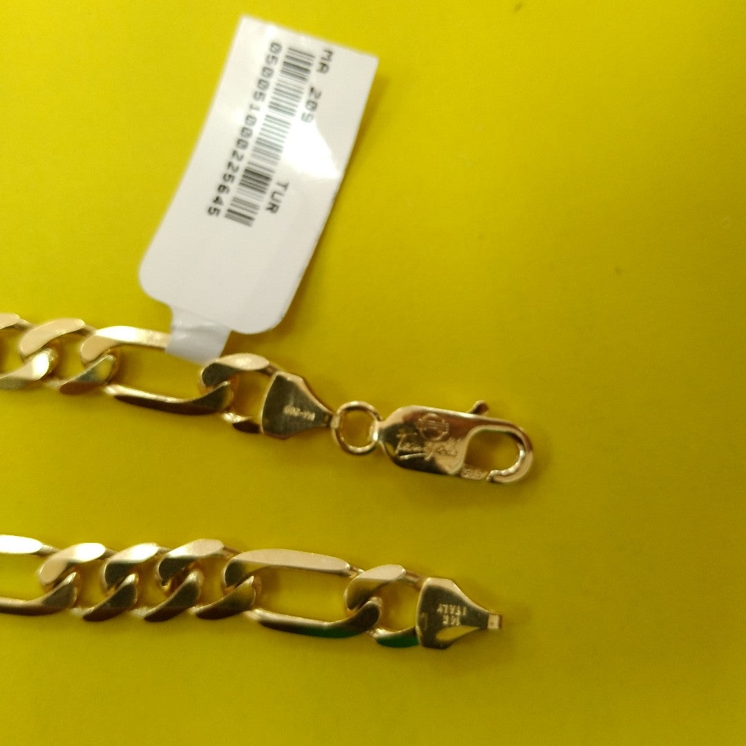 PULSERAS CABALLERO CARTIER 3*1 AMARILLA ORO 14K 17.9 (NUEVO)