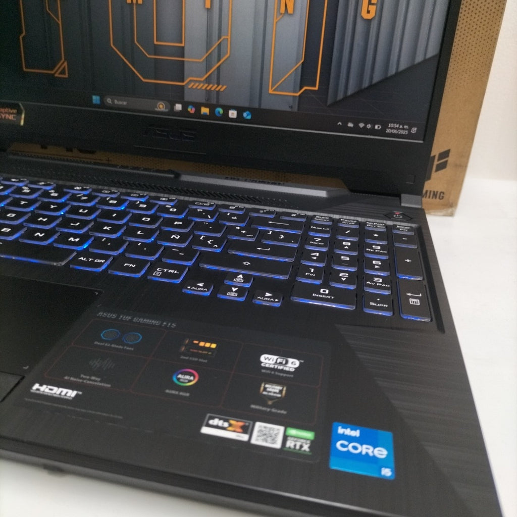 LAPTOP ASUS TUF GAMING F15 FX506HCB-HN144W (2022) 512 GB SSD 8 GB RAM