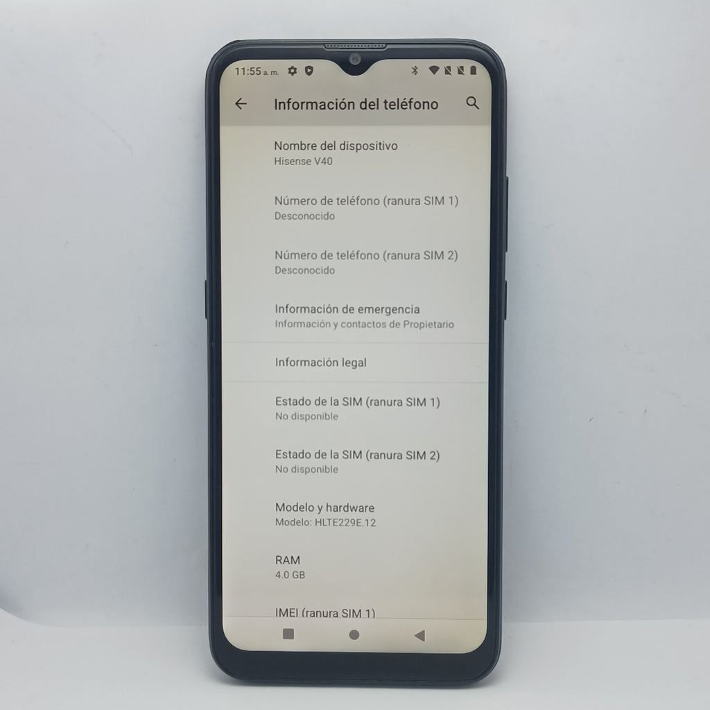 CELULAR HISENSE V40 HLTE229E.12 64 GB 4 GB RAM
