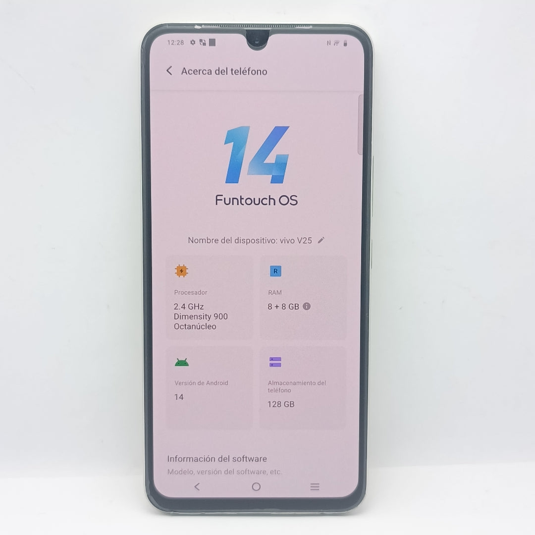 CELULAR VIVO V25 V2202 128 GB 8 GB RAM (SEMINUEVO)