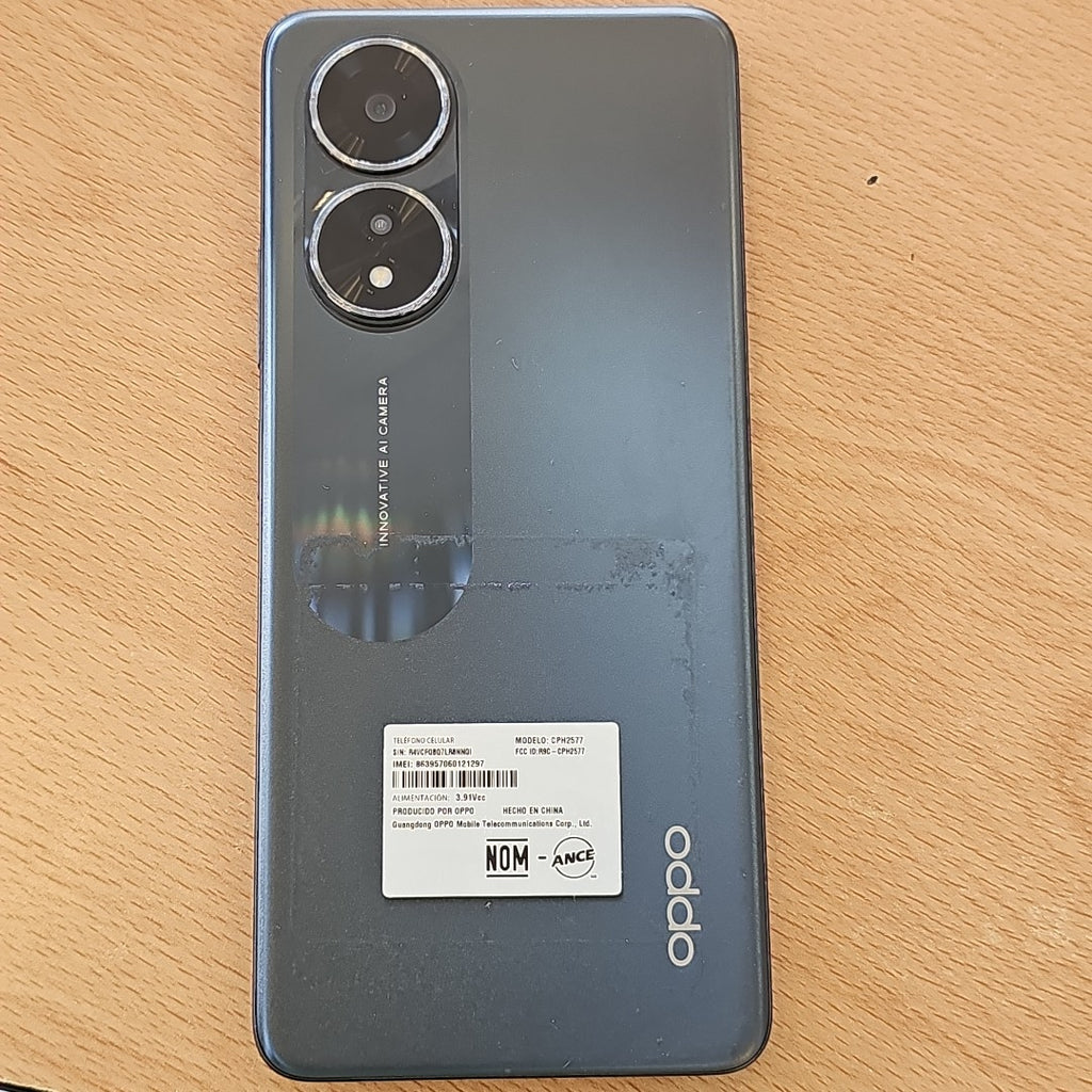 CELULAR OPPO  A58 CPH2577 (2023) 128 GB 6 GB RAM (SEMINUEVO)