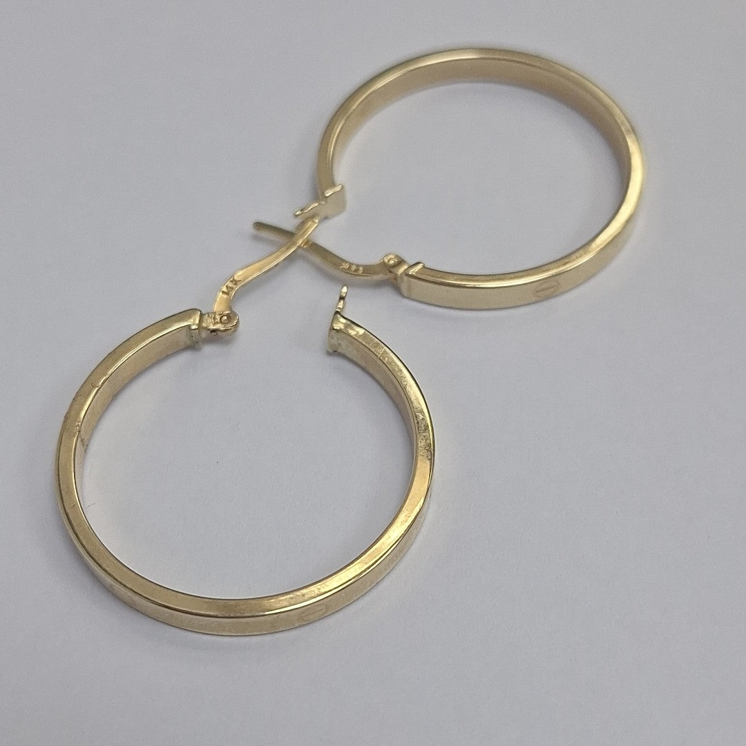 ARRACADAS ORO 14K 2.7 (NUEVO)