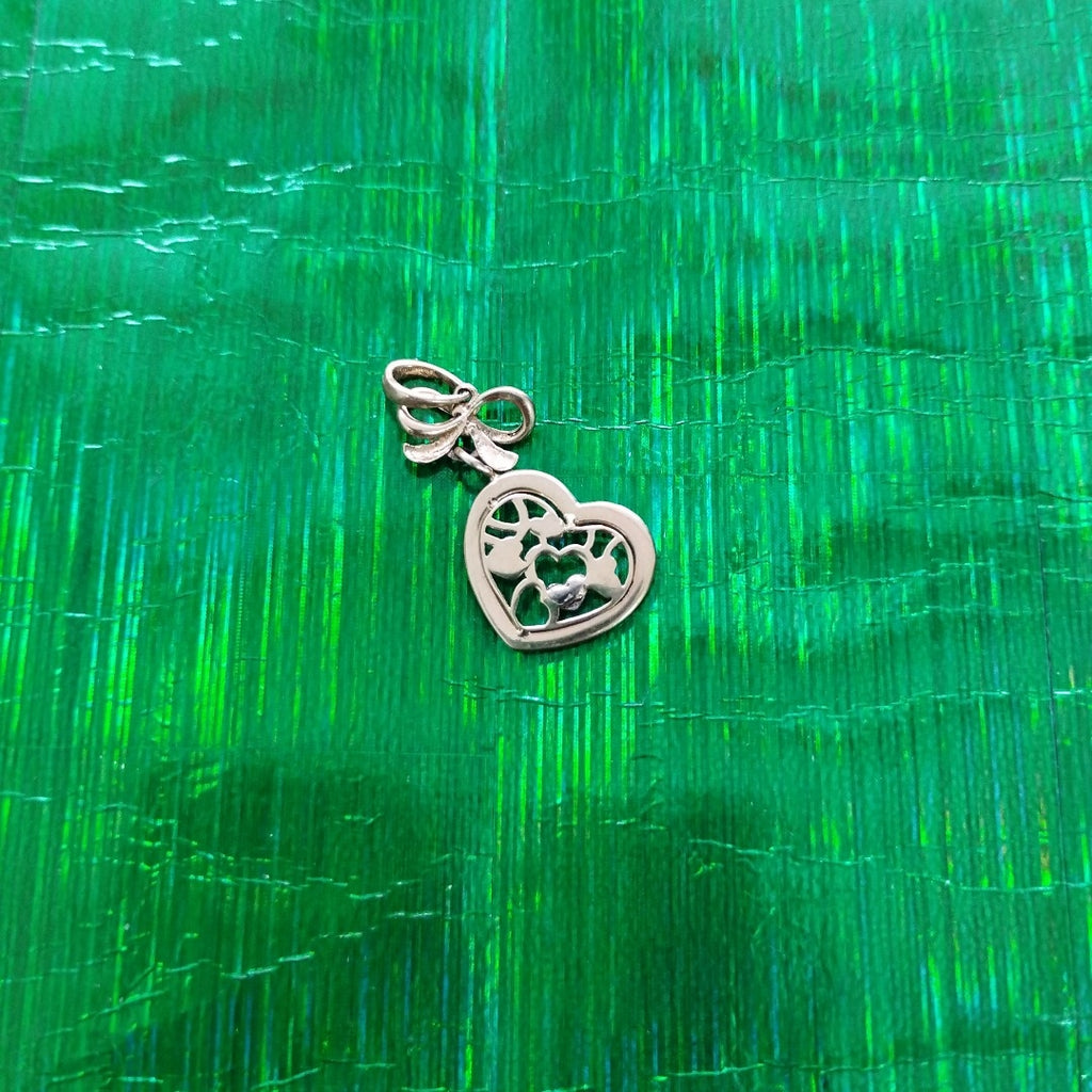 10024DIJ00000B653 FRD6 DIJE DE MOÑO CON CORAZON ORO 14K 1.1GRS (NUEVO)