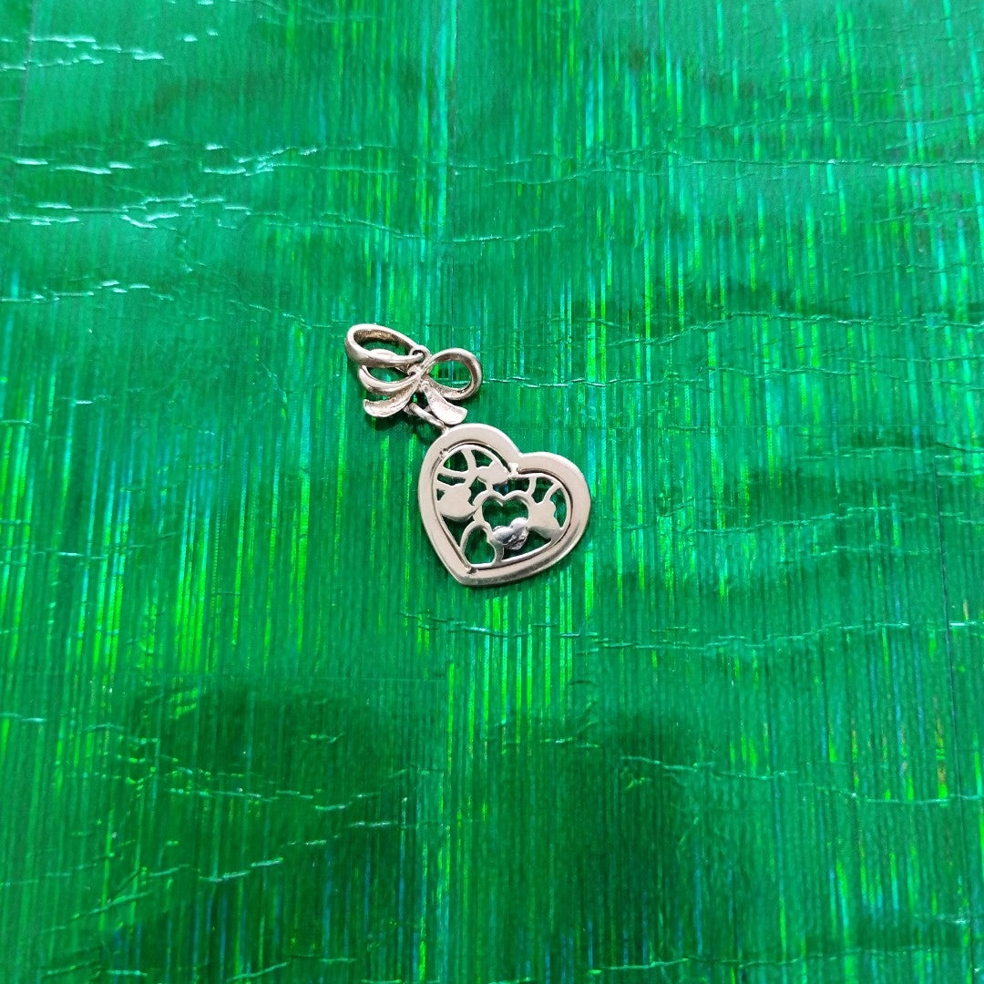10024DIJ00000B653 FRD6 DIJE DE MOÑO CON CORAZON ORO 14K 1.1GRS (NUEVO)
