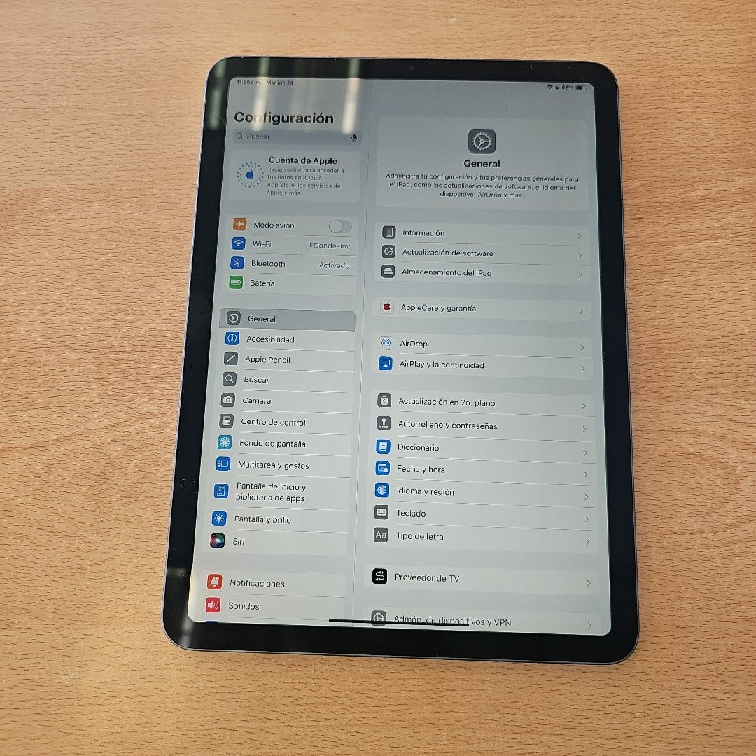 TABLETA APPLE IPAD AIR 4 A2316 256 GB 4 GB RAM (SEMINUEVO)