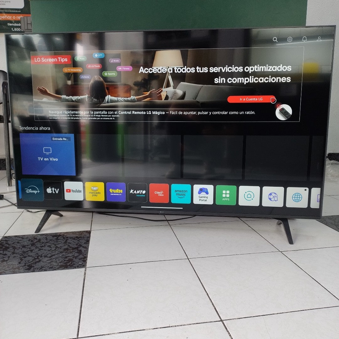 PANTALLA LG 55UP7700PSB (2021) 55" LED 4K (SEMINUEVO)