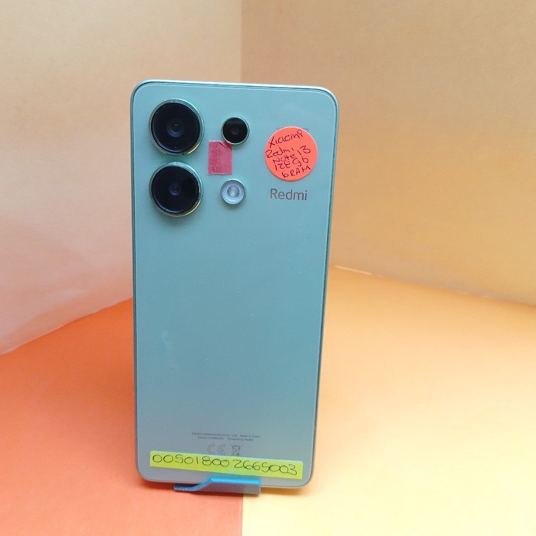 CELULAR XIAOMI REDMI NOTE 13 23129RA5FL (2024) 128 GB 6 GB RAM (SEMINUEVO)