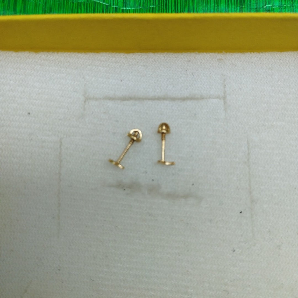 BROQUELES ORO 14K 1 (NUEVO)