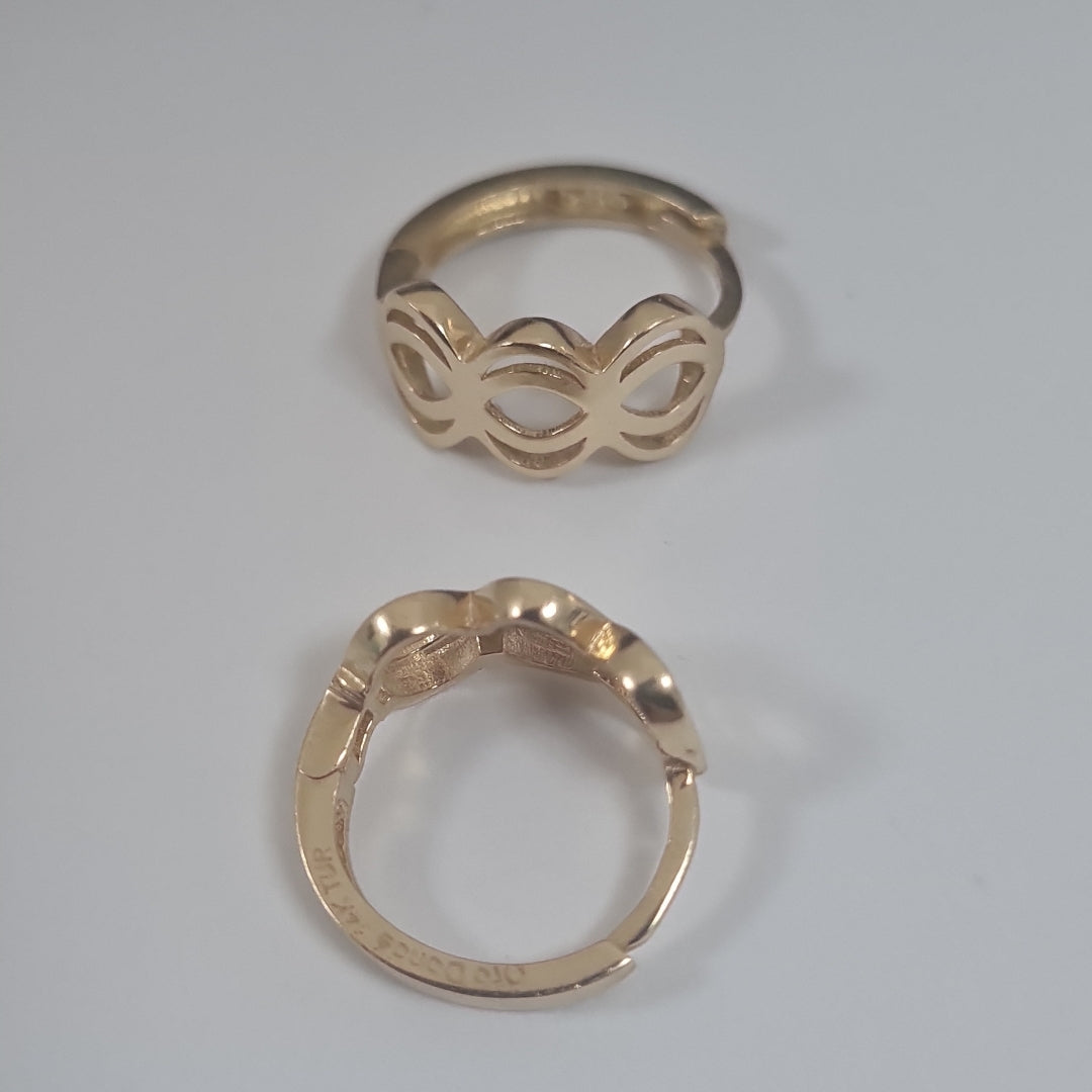HUGGIES ORO 14K 2.1 (NUEVO)