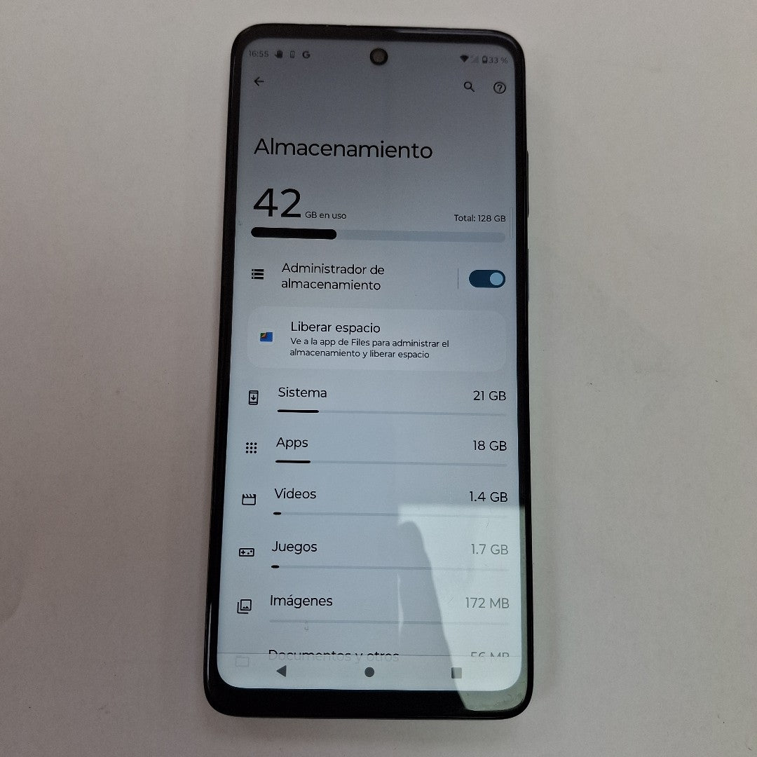 CELULAR MOTOROLA MOTO G STYLUS 5G XT2215-4 (2022) 128 GB 4 GB RAM (SEMINUEVO)