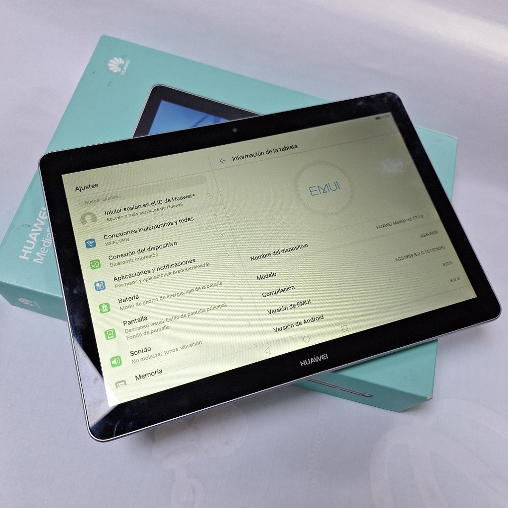 TABLETA HUAWEI MEDIAPAD T3 10 AGS-W09 32 GB 3 GB RAM (SEMINUEVO)