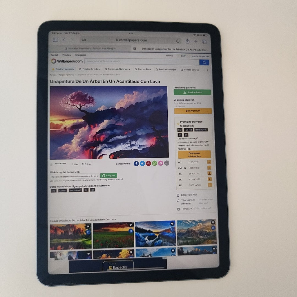 TABLETA APPLE IPAD AIR 5 A2588 64 GB 8 GB RAM (SEMINUEVO)