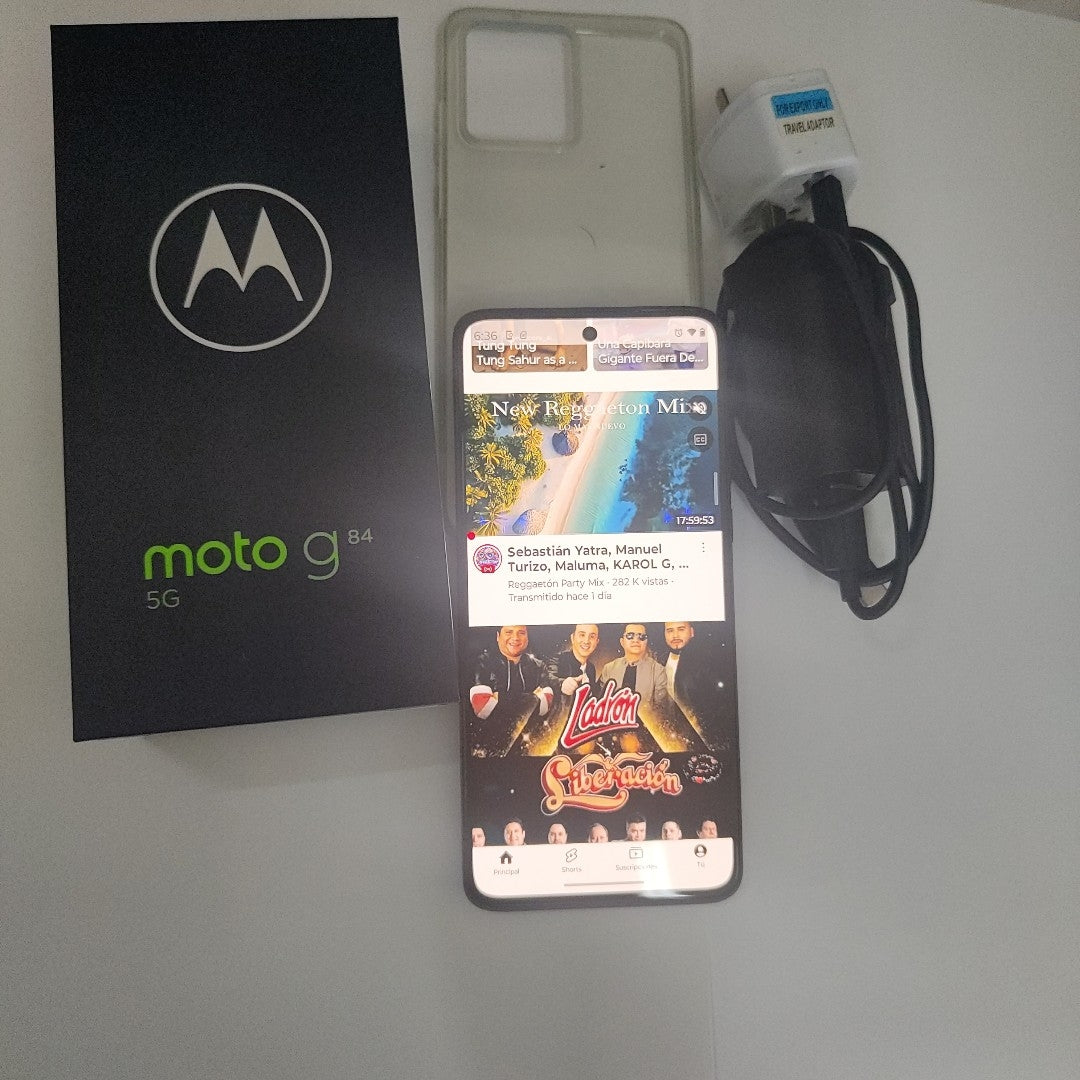CELULAR MOTOROLA MOTO G84 XT2347-2 (2023) 256 GB 12 GB RAM (SEMINUEVO)