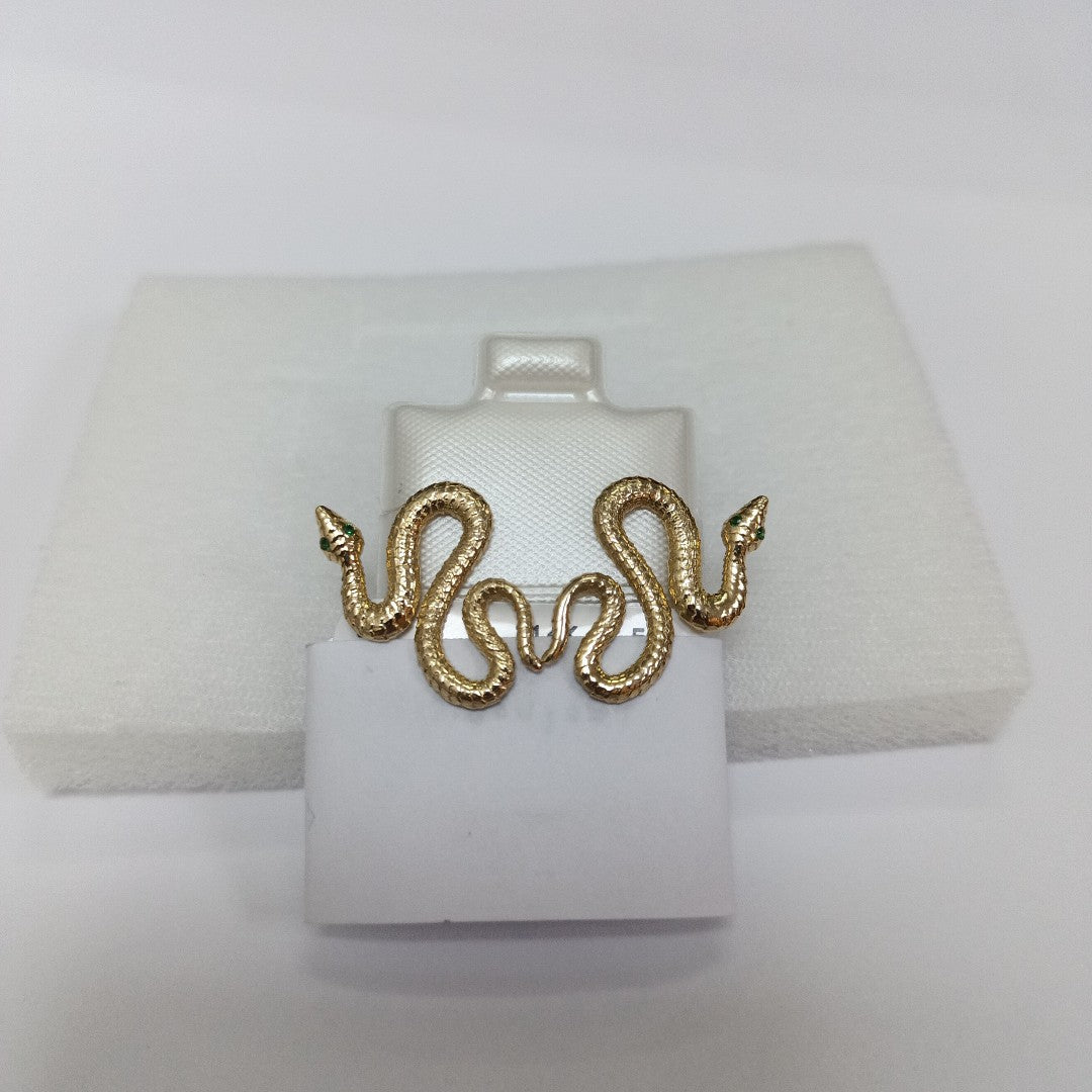 BROQUELES ORO 14K 2.5 (NUEVO)