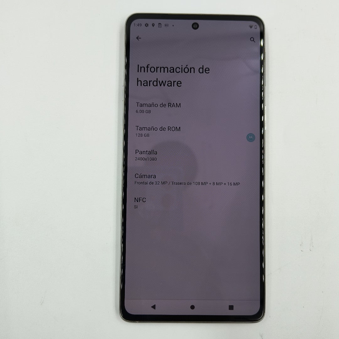 CELULAR MOTOROLA EDGE 20 XT2143-1 128 GB 6 GB RAM (SEMINUEVO)