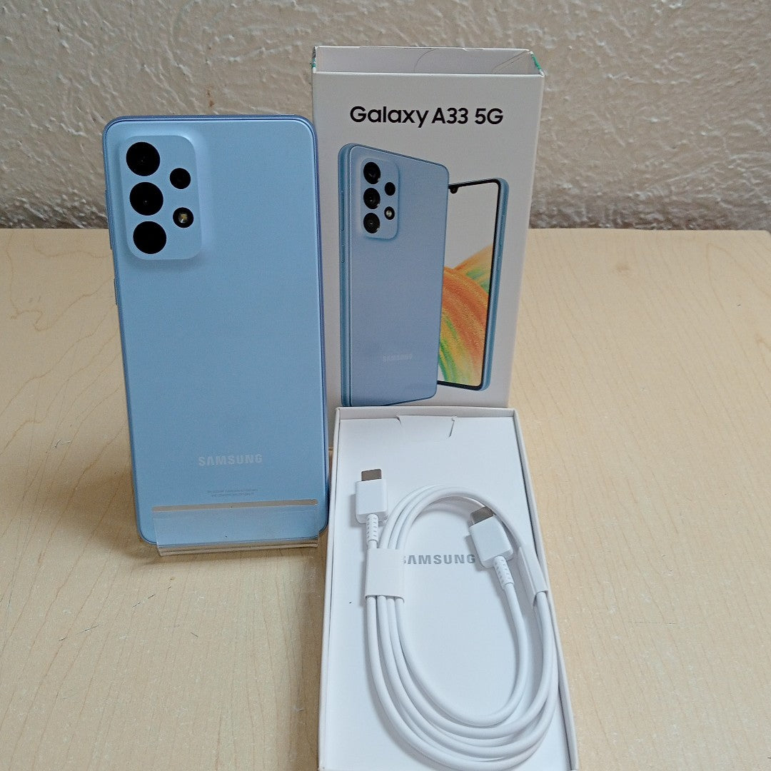 CELULAR SAMSUNG GALAXY A33 5G SM-A336M 128 GB 6 GB RAM (SEMINUEVO)