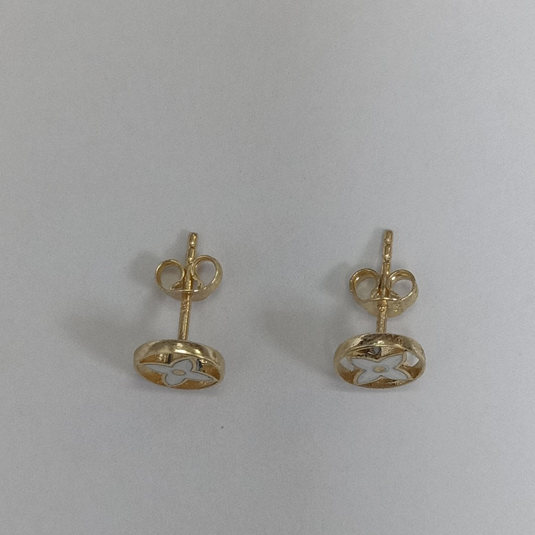 BROQUELES ORO 14K 1.1 (NUEVO)
