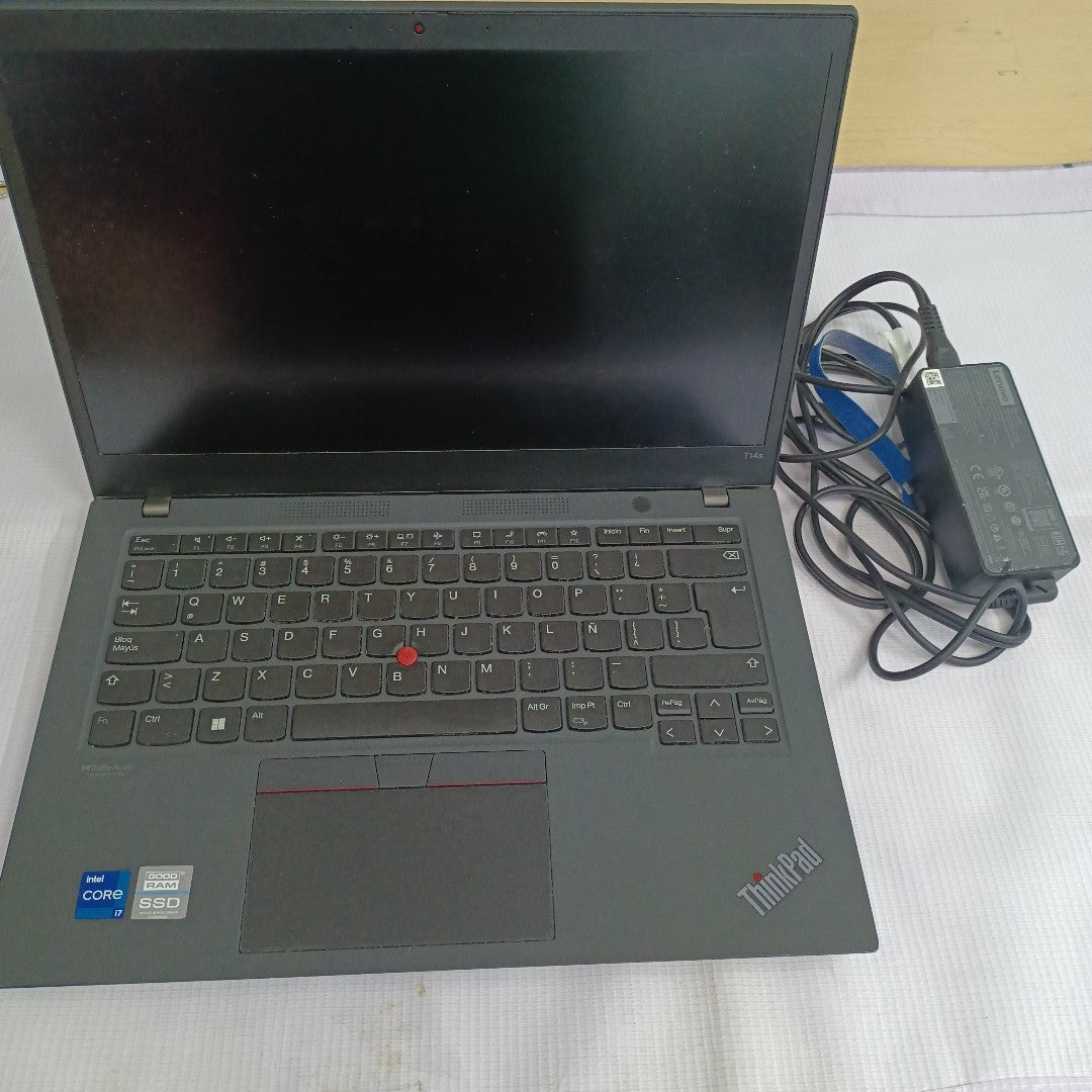 LAPTOP LENOVO THINKPAD T14S GEN 2 (2022) 512 GB SSD 16 GB RAM (SEMINUEVO)