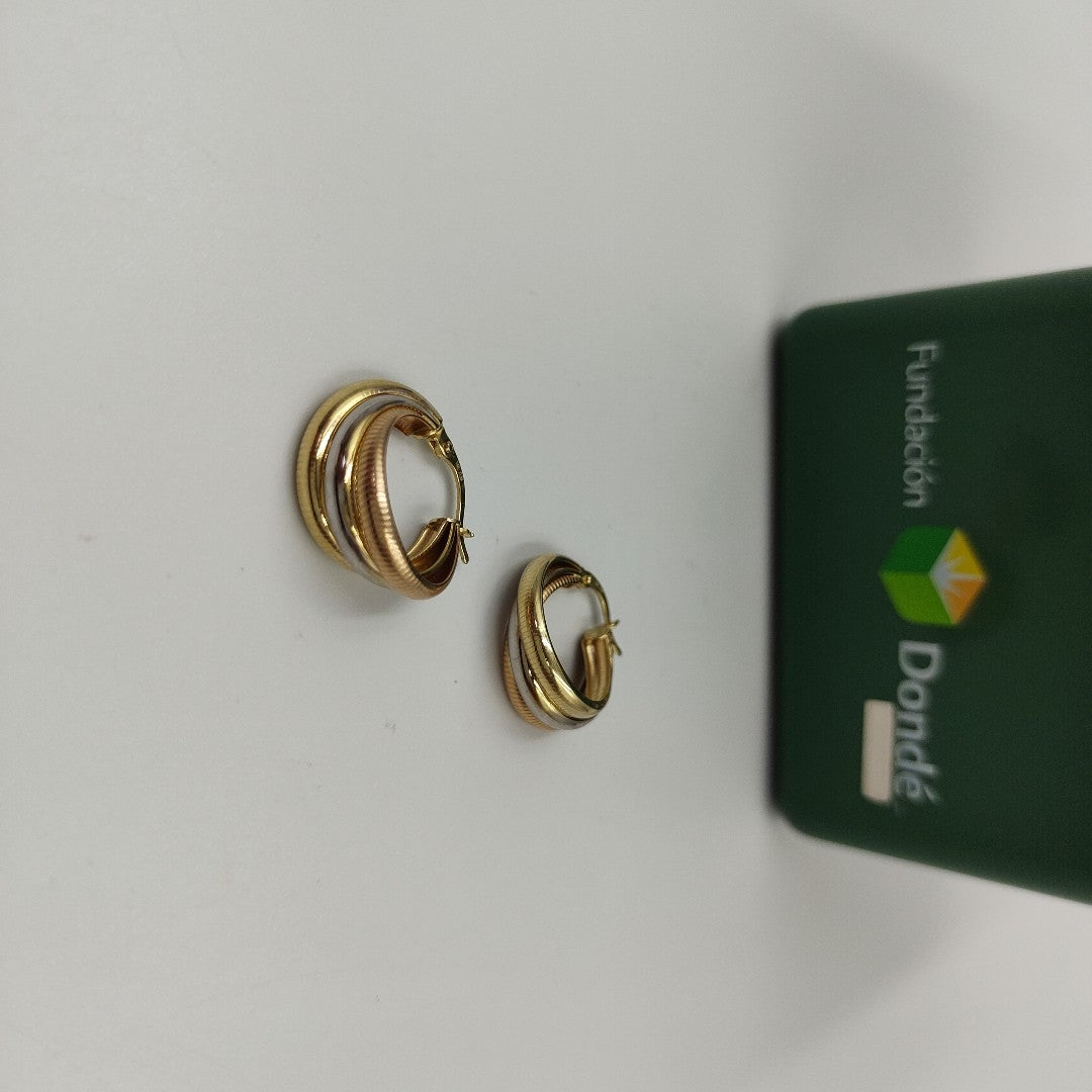 ARRACADAS ORO 14K 3.6 (NUEVO)
