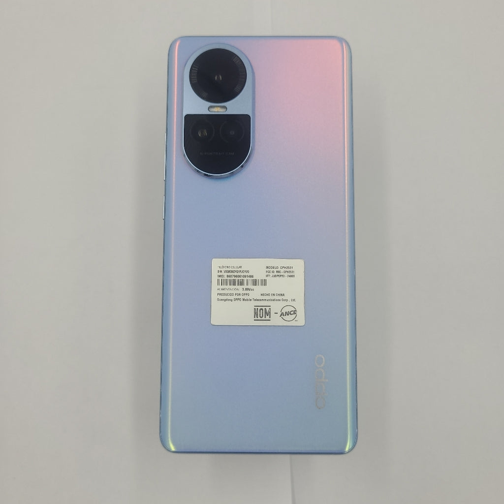 CELULAR OPPO  RENO 10 CPH2531 (2023) 256 GB 8 GB RAM (SEMINUEVO)