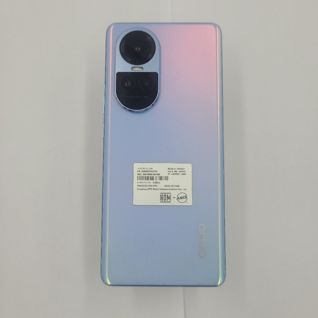 CELULAR OPPO  RENO 10 CPH2531 (2023) 256 GB 8 GB RAM (SEMINUEVO)