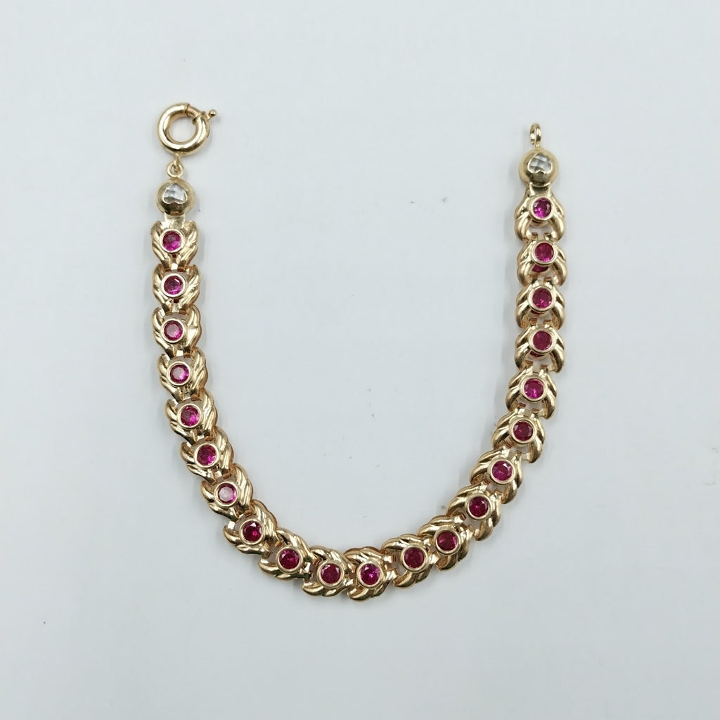 PULSERAS DAMA ORO 14K 12 (NUEVO)