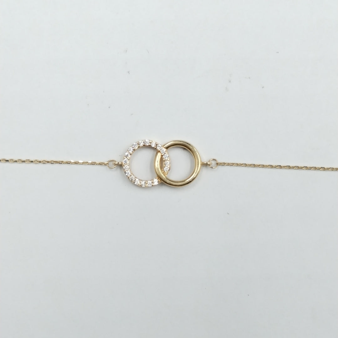 PULSERAS DAMA ORO 14K 1.3 (NUEVO)