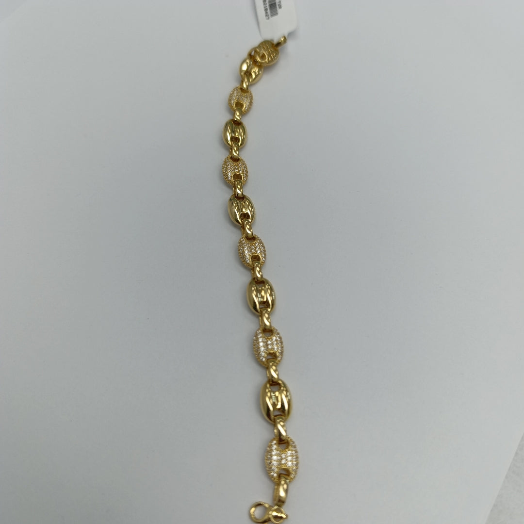 PULSERAS DAMA ORO 14K 12.7 (NUEVO)