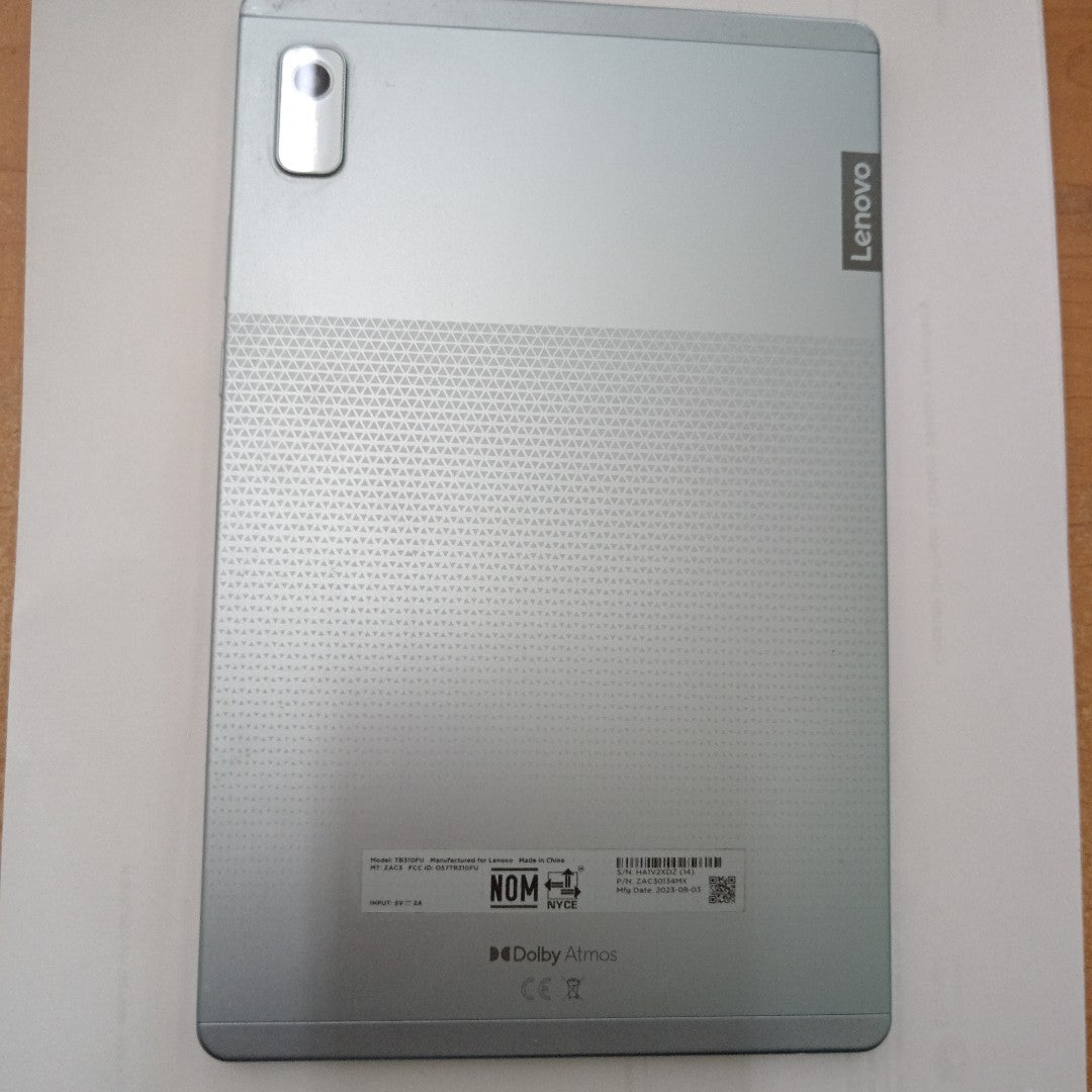 TABLETA LENOVO TAB M9 TB310FU (2023) 64 GB 4 GB RAM (SEMINUEVO)