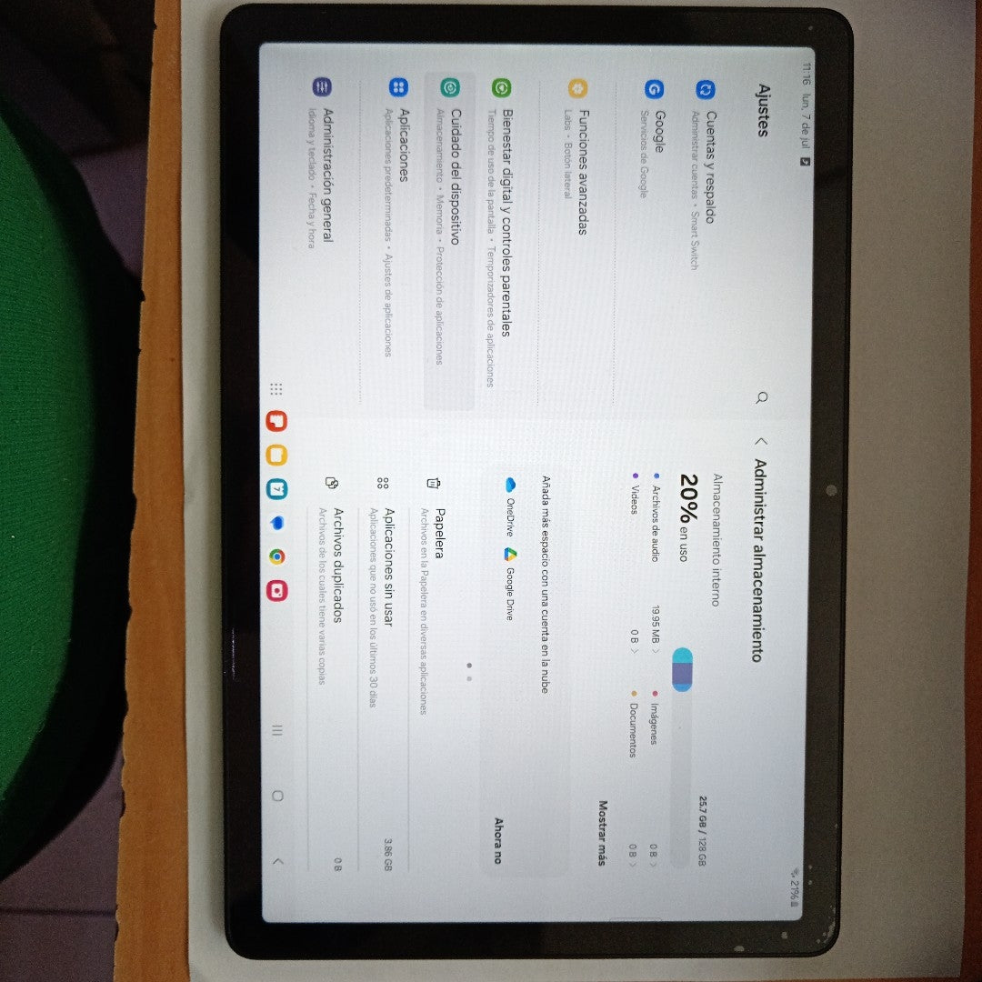 TABLETA SAMSUNG GALAXY TAB A9+ SM-X210 (2023) 128 GB 8 GB RAM (SEMINUEVO)
