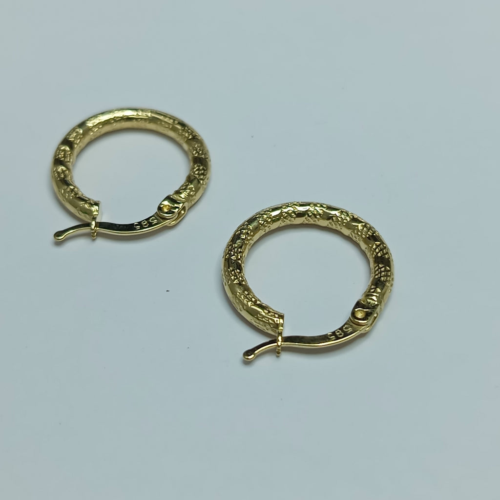ARRACADAS ORO 14K 2 (NUEVO)