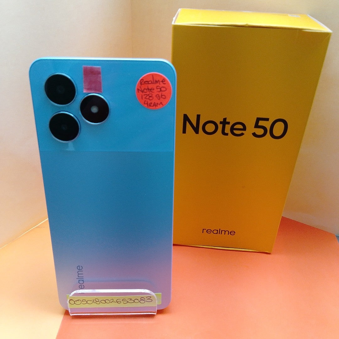 CELULAR REALME NOTE 50 RMX3834 (2024) 128 GB 4 GB RAM (SEMINUEVO)