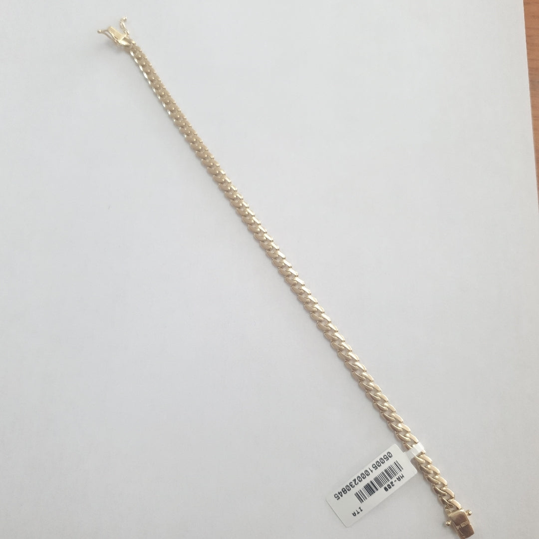 PULSERAS CABALLERO ORO 14K 9.7 (NUEVO)